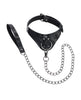 Load image into Gallery viewer, Sportsheets Velvet Noir Collar &amp; Leash - Black
