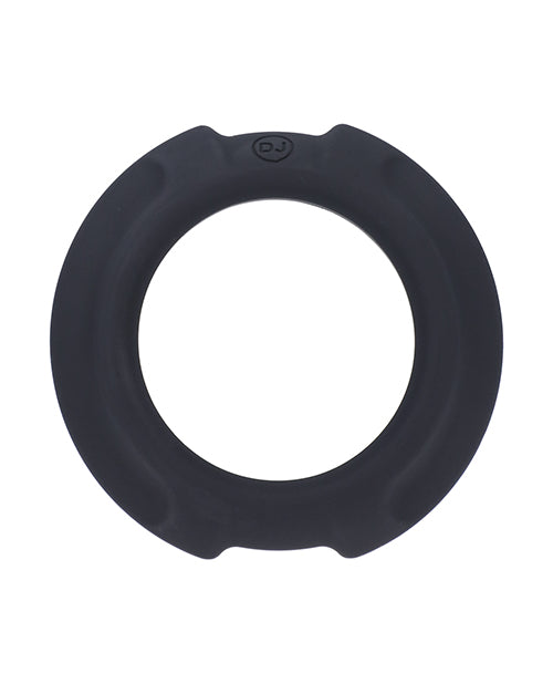 OptiMale FlexiSteel Penisring - 43 mm Zwart