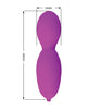 Load image into Gallery viewer, Pretty Love Vega Rotating Head Mini Wand - Fuchsia
