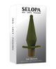 Load image into Gallery viewer, Selopa The Private Green Vibrating Butt Plug With Ball Point Tip
