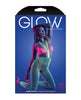 Load image into Gallery viewer, Glow Come Alive Suspender Stockings, Bralette &amp; G-String Multi Color O/S

