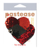 Charger l'image dans la visionneuse de la galerie, Pastease Color Changing Flip Sequins Hearts - Red/Black O/S
