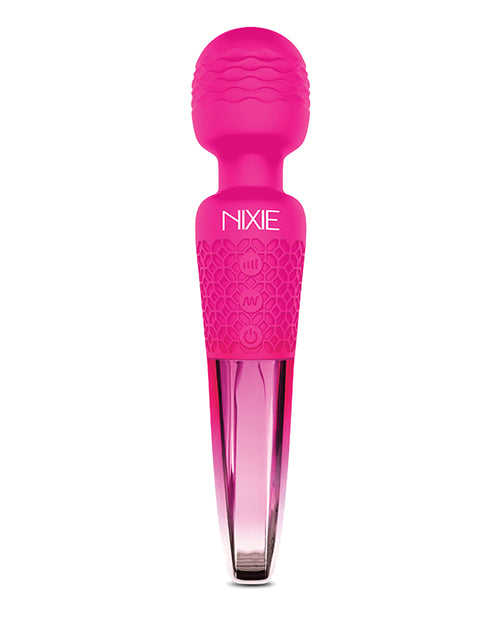 Masajeador de Varita Recargable Nixie - Metálico Degradado Rosa