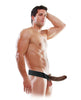 Load image into Gallery viewer, Fetish Fantasy Series 8" Hollow Strap On - Brown
