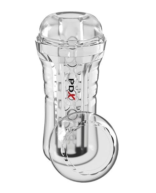 PDX Elite ViewTube See-Thru EZ-Grip Stroker Clear Version