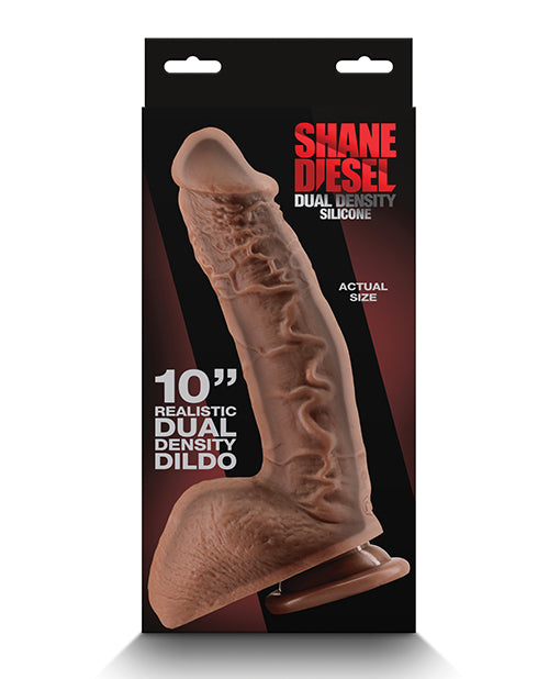 Shane Diesel 10" Dildo mit doppelter Dichte