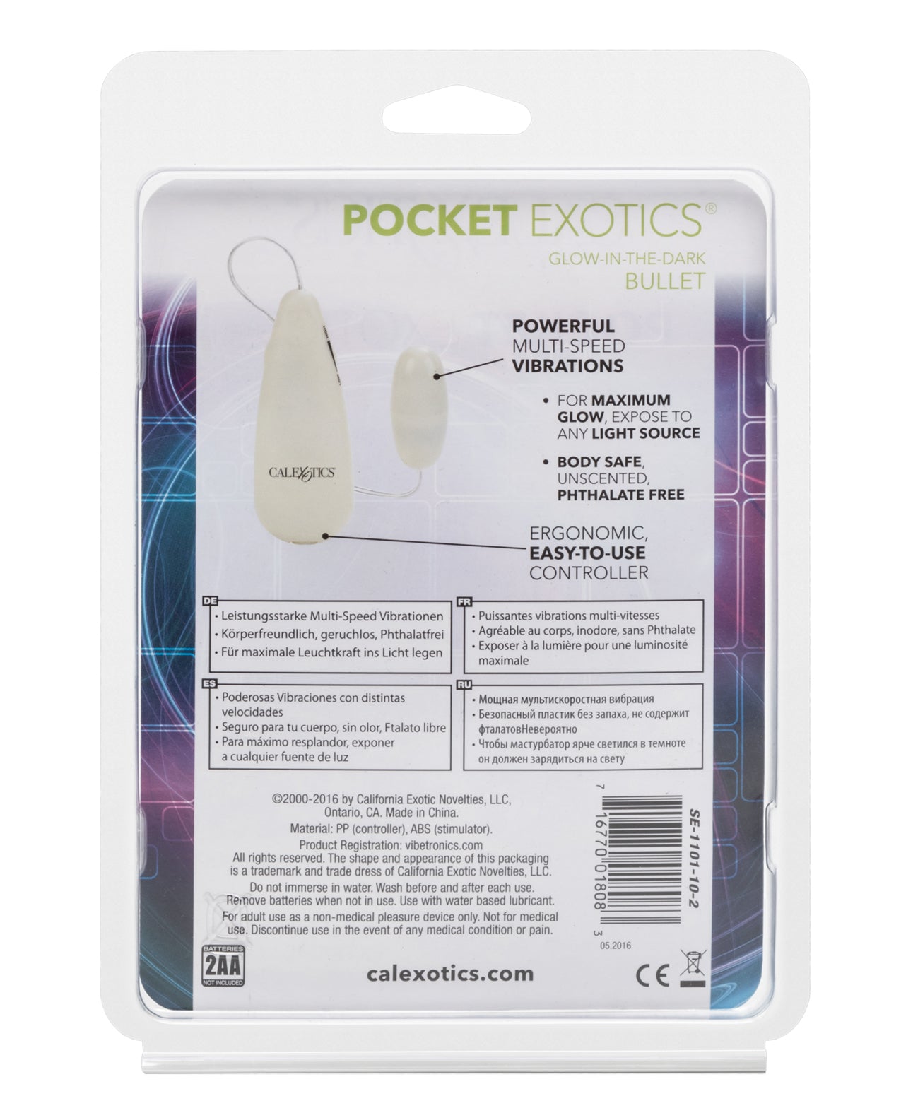 Pocket Exotics lysande i mörkret kula
