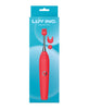 Afbeelding laden in Galerijviewer, Luv Inc. Orgasm Pen w/Three Attachments - Red
