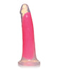 Load image into Gallery viewer, Curve Toys Lollicock 7" Glow In The Dark Silicone Dildo - Pink
