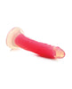 Load image into Gallery viewer, Curve Toys Lollicock 7" Glow In The Dark Silicone Dildo - Pink

