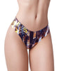 Cargue la imagen en el visor de la galería, Mememe Go Wild Snake Printed Thong XL
