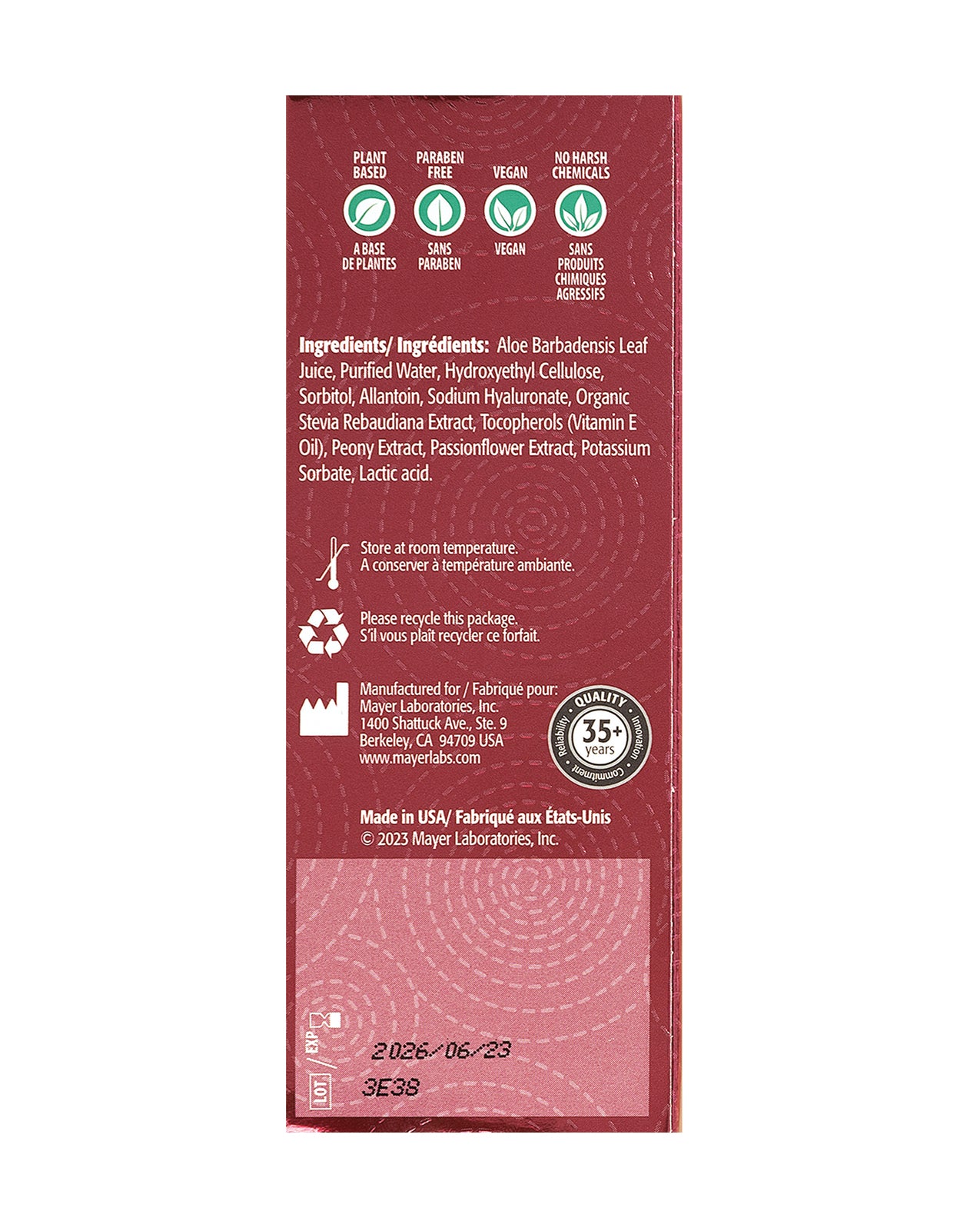 Kimono Swirl Natural Lubricant - 3.4 oz Pump