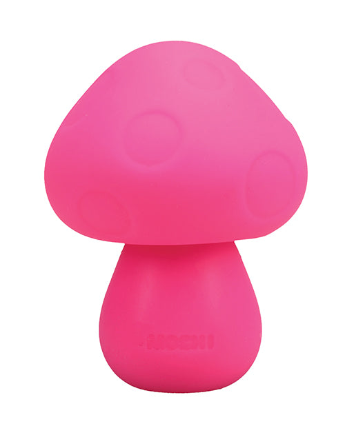 Mochi Mushroom Vibe Pink Rechargeable Waterproof Palm Sized Vibrator
