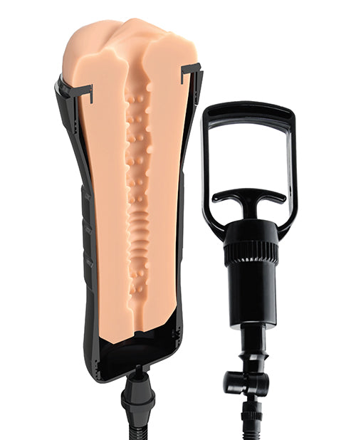 PDX Extreme Wet Pussies Super Sucker XXL Stroker Light