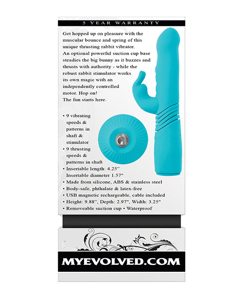 Entwickelter Hasenhüpfer - Türkis