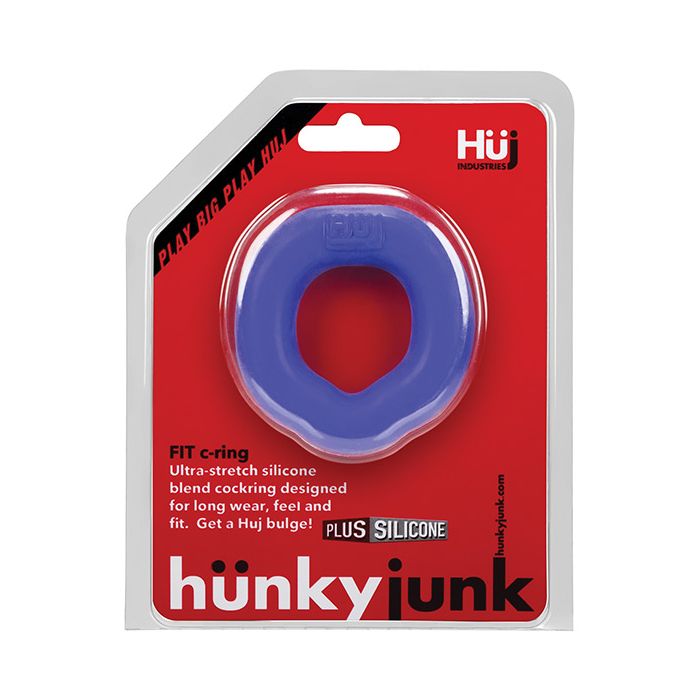 Hunky Junk Fit Ergo C-Ring - Cobalt