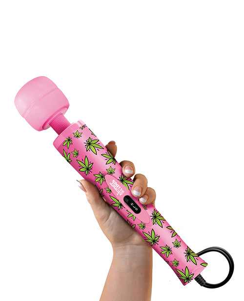 Stoner Vibes Wacky Weed Wand Massager - Pink Kush - Article product