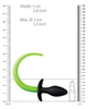 Load image into Gallery viewer, Shots Ouch Puppy Tail Plug - Glow in the Dark
