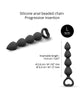 Load image into Gallery viewer, Love to Love Bing Bang Anal Bead - Black Onyx Large
