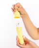 Load image into Gallery viewer, Natalie's Toy Box Banana Cream Air Pulse &amp; G-Spot Vibrator - Yellow
