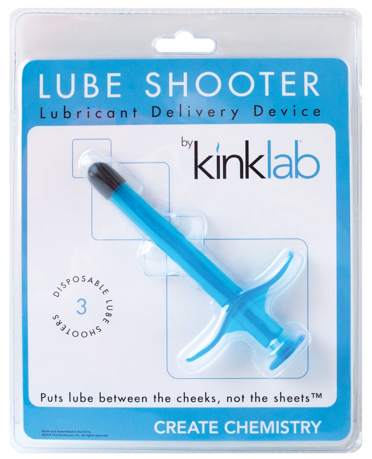 KinkLab Siringa per Lubrificante - Blu