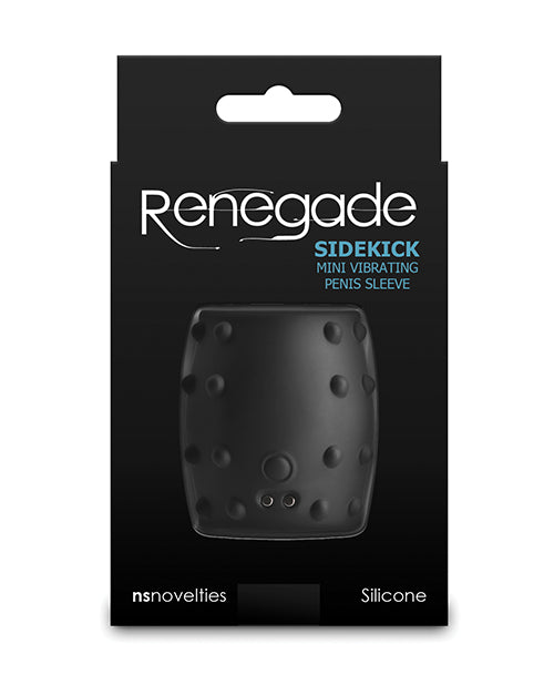 Renegade Sidekick Mini Vibrating Penis Sleeve Black