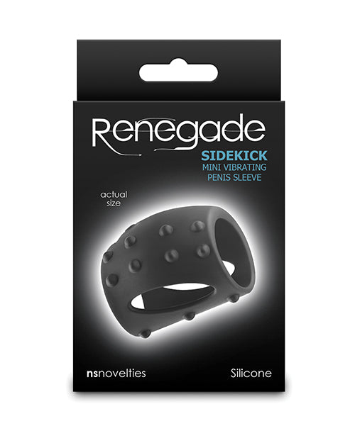 Renegade Sidekick Mini Vibrating Penis Sleeve Black
