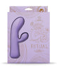 Charger l'image dans la visionneuse de la galerie, RITUAL Aura Rechargeable Silicone Rabbit Vibe - Lilac

