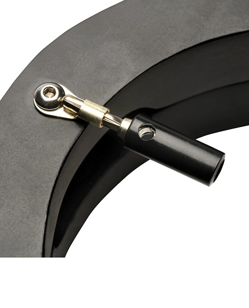 Exposed E Stim Wooden Humbler For Intense Bondage Play