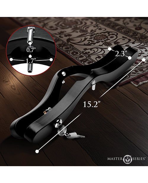 Exposed E Stim Wooden Humbler For Intense Bondage Play