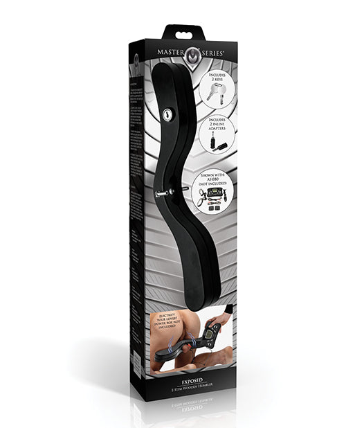 Exposed E Stim Wooden Humbler For Intense Bondage Play