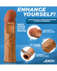 Load image into Gallery viewer, Curve Toys Jock Enhancers 1.5&quot; Silicone Penis Extension Sleeve - Medium
