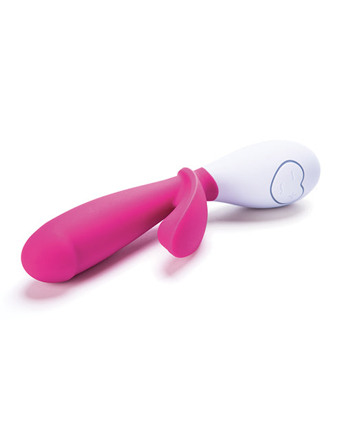 Load image into Gallery viewer, OhMiBod Lovelife Snuggle Dual Stimulation Vibe - Pink
