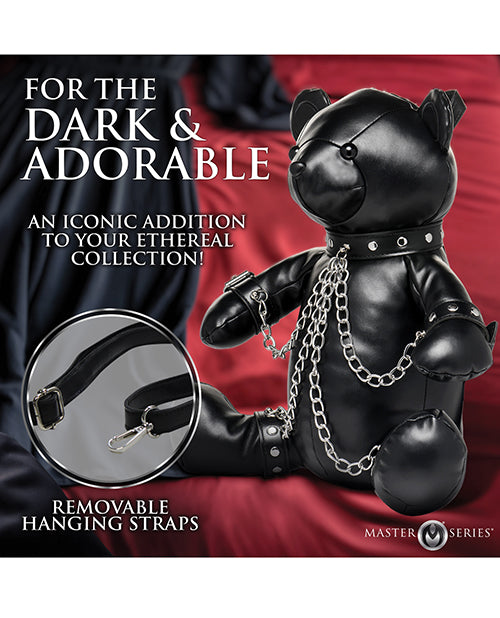 Master Series BDSM Bear Backpack With Bondage Gear And Chains
