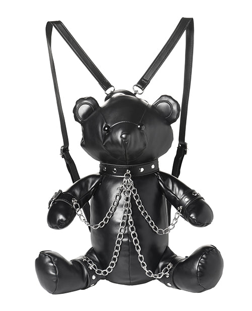 Master Series BDSM Bear Backpack With Bondage Gear And Chains