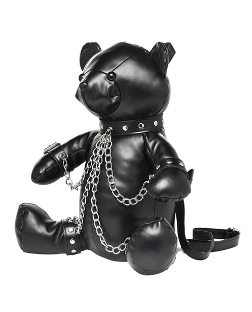 Master Series BDSM Bear Backpack With Bondage Gear And Chains