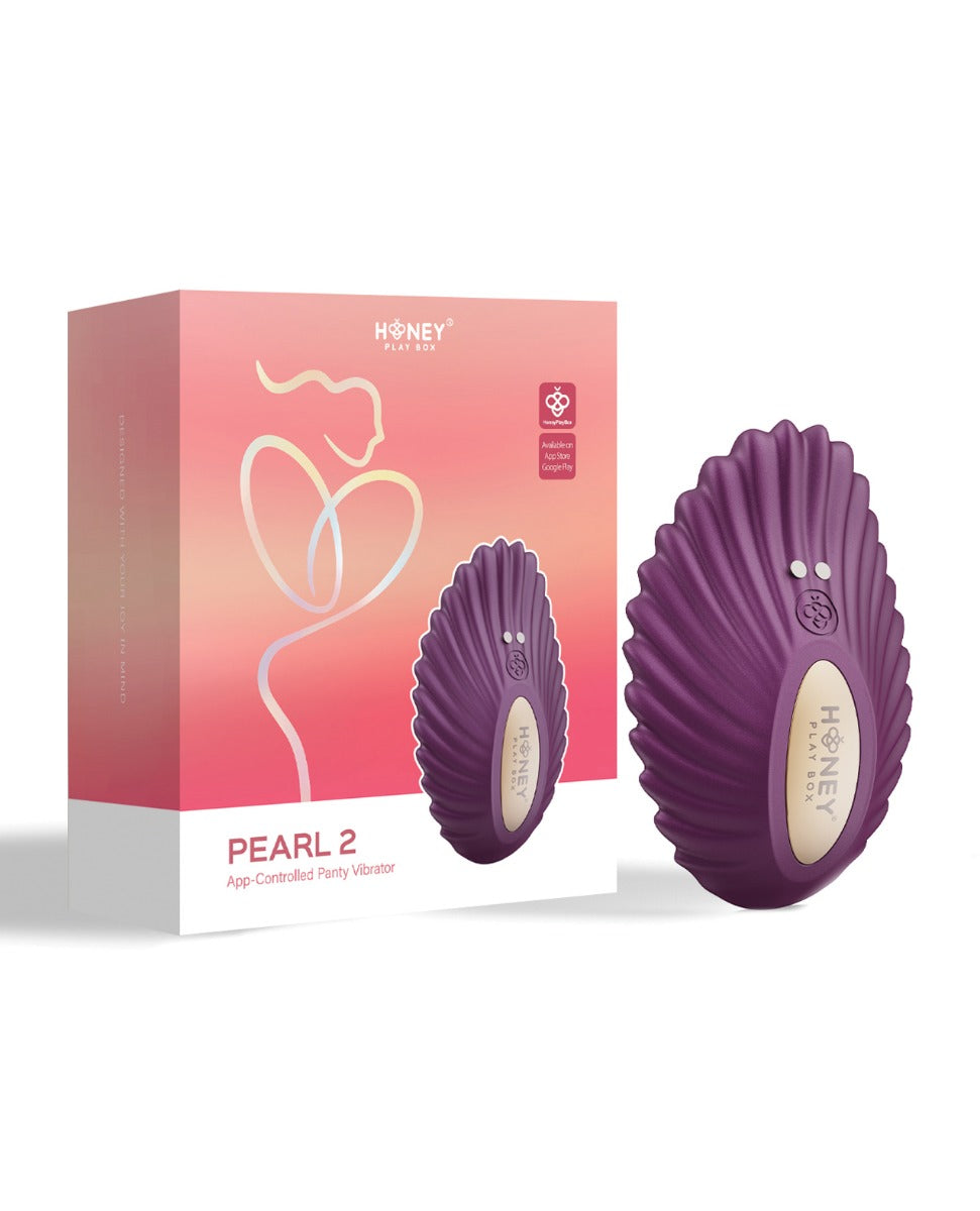 Pearl 2 App Controlled Panty Vibrator Purple For Women