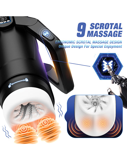 Wing Thrusting and Vibrating Automatic Masturbator for Futuristic Pleasure