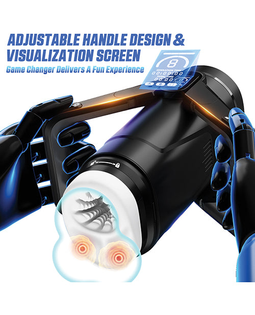 Wing Thrusting and Vibrating Automatic Masturbator for Futuristic Pleasure