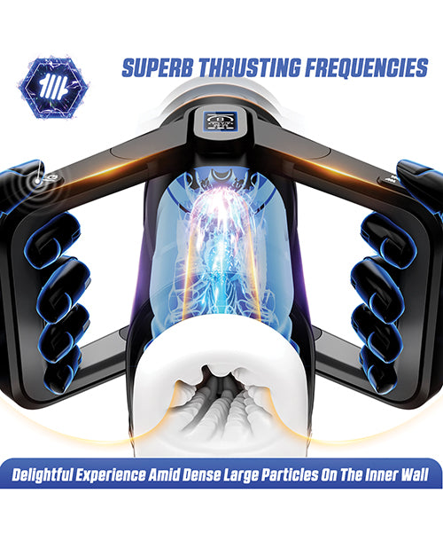 Wing Thrusting and Vibrating Automatic Masturbator for Futuristic Pleasure