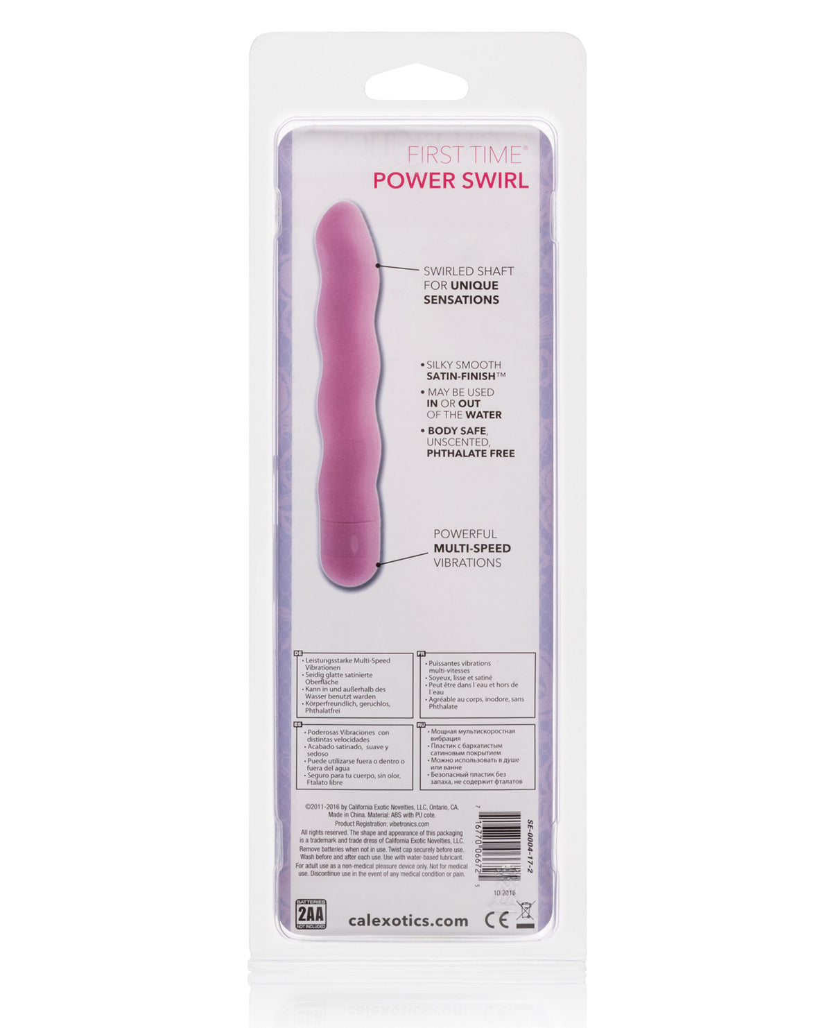 Prima volta vortice di potenza - rosa