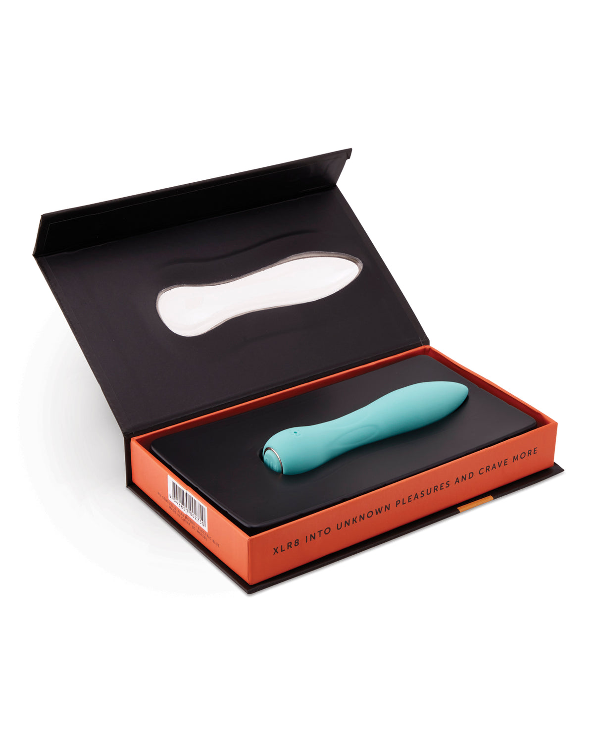 Nu Sensuelle Bobbii Vibrator Flexibil XLR8 Turbo Boost - Albastru Electric