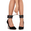 Carica l'immagine nel visualizzatore Galleria, Shots Ouch Old School Tattoo Style Printed Ankle Cuffs- Black
