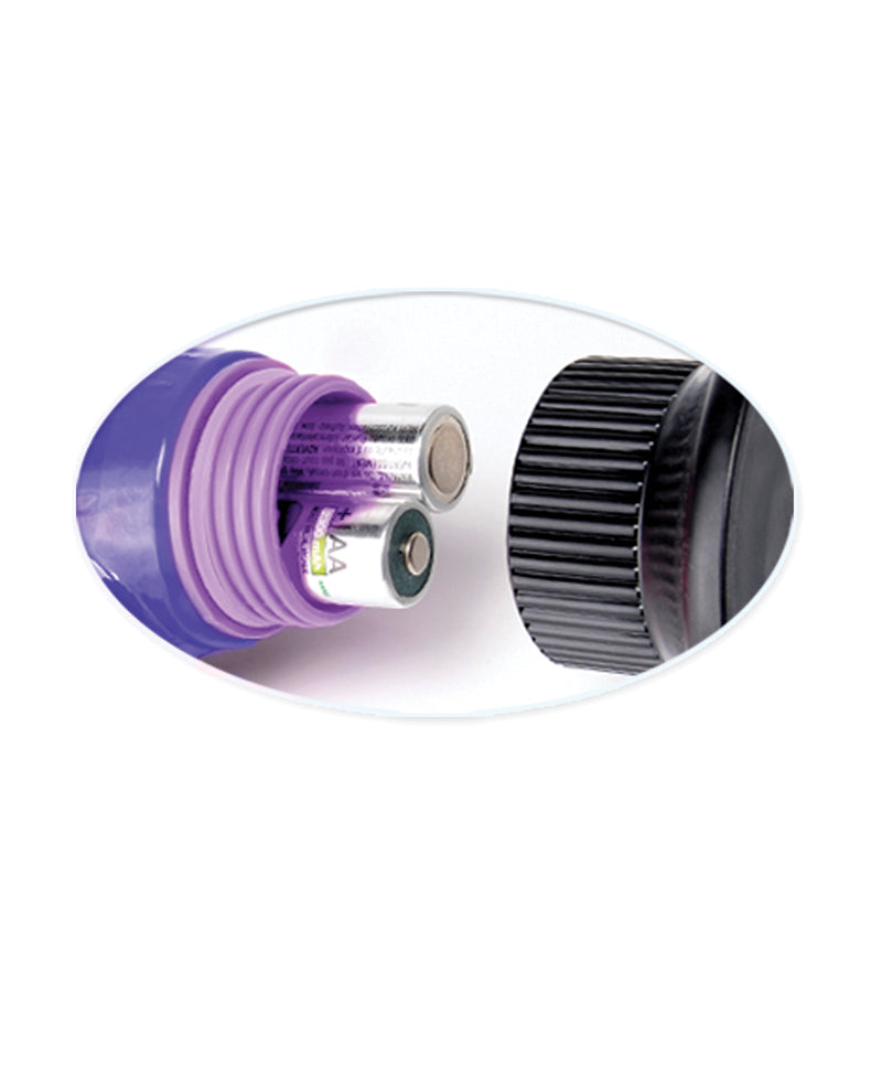 Load image into Gallery viewer, Wall Bangers Deluxe Bunny Waterproof Vibrating Suction Cup Dong Purple
