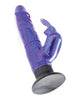 Load image into Gallery viewer, Wall Bangers Deluxe Bunny Waterproof Vibrating Suction Cup Dong Purple
