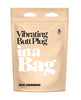 Indlæs billede i gallerifremviser, In A Bag 5" Vibrating Butt Plug - Black
