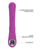 Afbeelding laden in Galerijviewer, Pretty Love Lamar LED Digital Display Rabbit - Fuchsia
