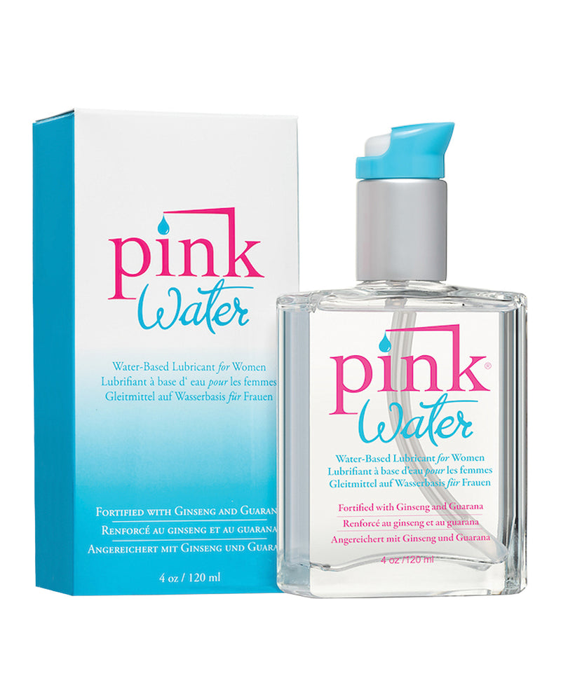 Load image into Gallery viewer, Pink Water Based Lubricant - 4 oz Bottle w/Pump
