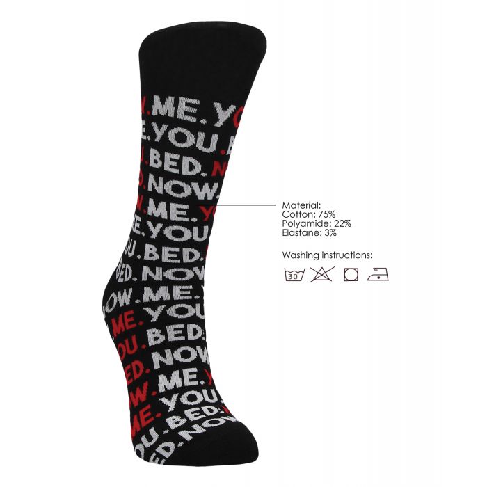 Shots Sexy Socks You, Me, Bed, Now - Male
