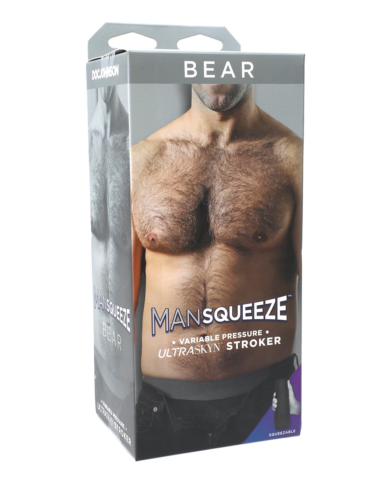 Man Squeeze Bear Ass - Flesh